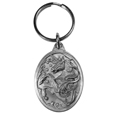 Unicorn Antiqued Keyring